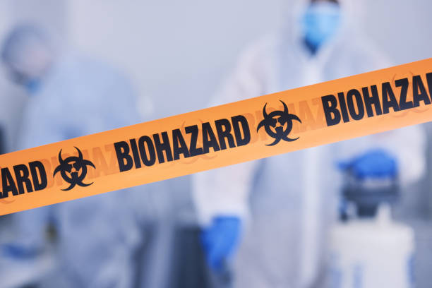 Professional Biohazard Cleanup technician working in Fairmont, MN